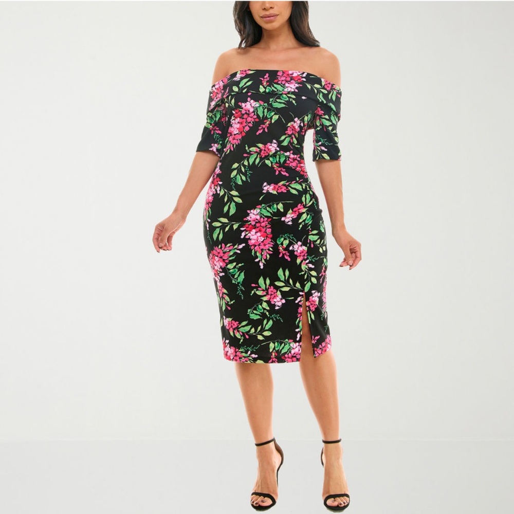 Premier Amour floral dress size 2